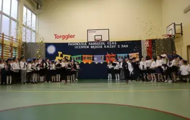Finał Ślubowania, wystrzał konfetti