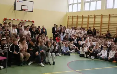 Uczniowie naszej szkoły.