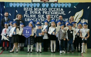 Pamiątkowe zdjęcie - klasa 1B