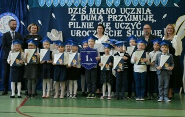 Pamiątkowe zdjęcie - klasa 1A