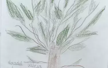 3 praca ucznia przedstawiająca drzewo genealogiczne
