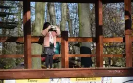 Konkurs - bieg fotograficzny - uzennice robiąca zdjęcie.