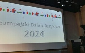 Scena sali koncertowej Szkoły Muzycznej w Zgierzu