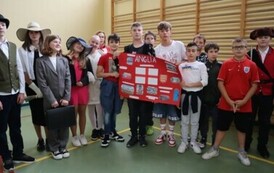 Klasa 6b - prezentująca Anglie