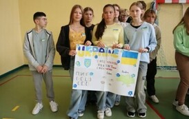 Klasa 7 - prezentująca Ukrainę
