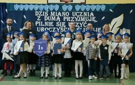 Pamiątkowe zdjęcie - klasa 1B