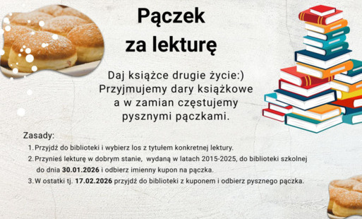 Pączek za lekturę