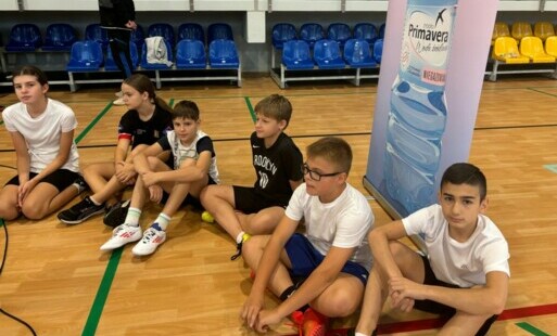 Grupa uczniów z SP10 Zgierz
